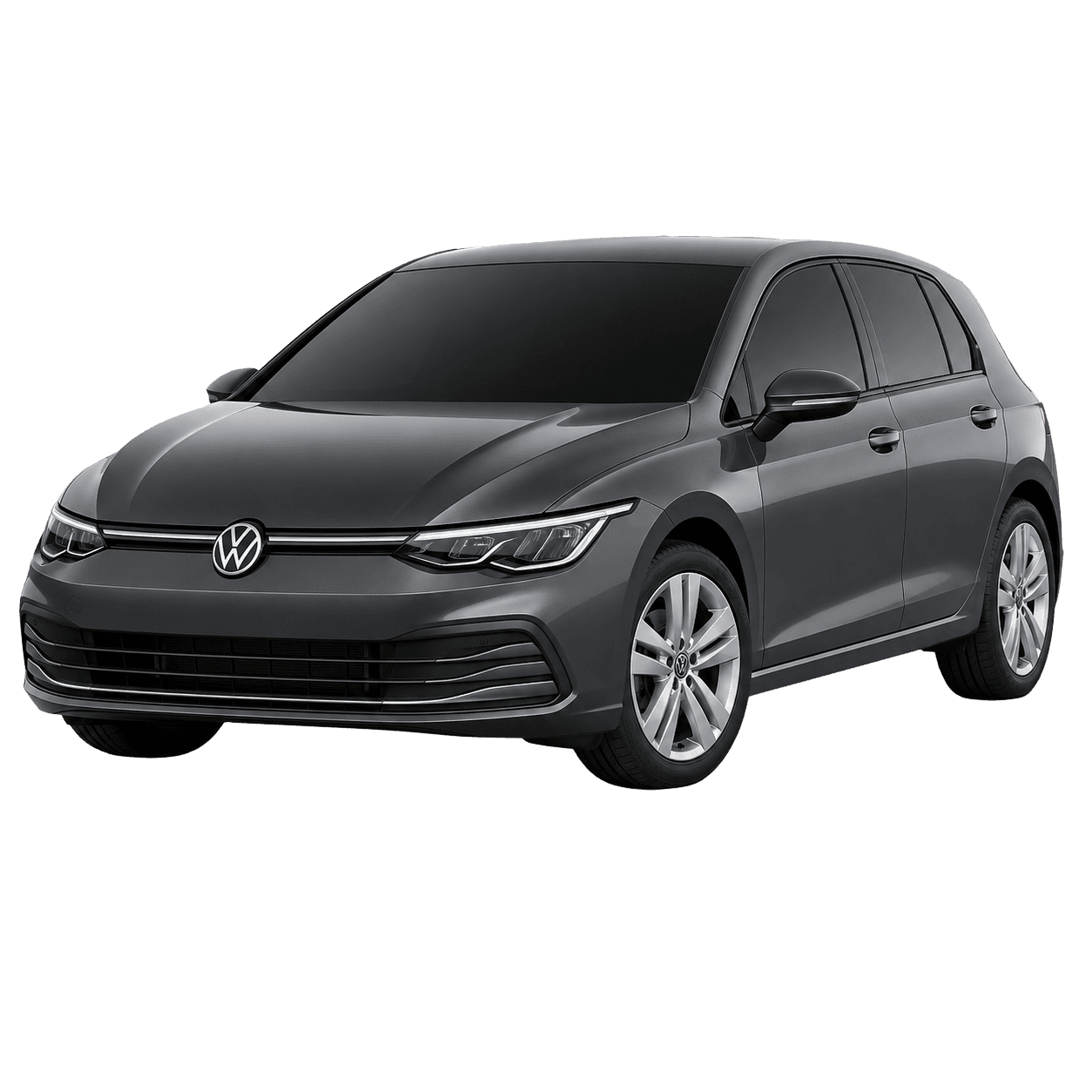 Volkswagen Golf hatchback available for hire in Worcester