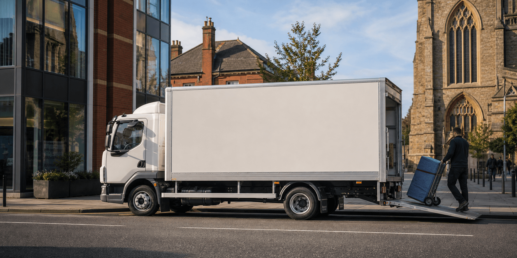 Self-drive truck available for heavier transport in Worcester